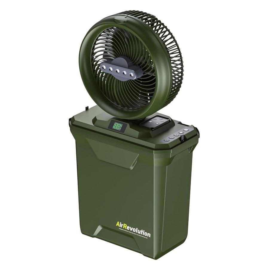 在庫あり KMネクスト AirRevolution MIST FAN ミストファン ブラック