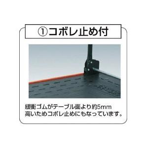 代引き不可  TRUSCO トラスコ  MKP樹脂製台車　折りたたみハンドル・エアキャスター　716×436　黒　MKP-151AC | TRUSCO中山 | 01