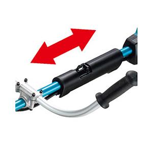 【動作確認済み・美品・良品】　makita/マキタ　40Vmax 充電式草刈機　MUR006GZ　左右非対称Uハンドル　255㎜ DCホワイトチップソ－付 マキタ（makita） 長尺商品 40Vmax充電式草刈機［Uハンドル（左右