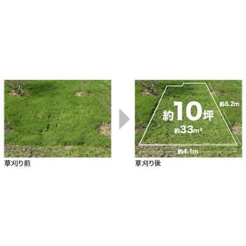 マキタ（makita） 10.8V 230mm充電式草刈機 MUR100DSH 樹脂刃 ※1.5Ah