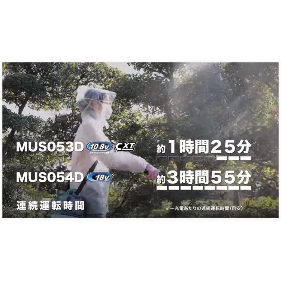 マキタ makita 充電式噴霧器 MUS054DZ 18V タンク容量5L マキタ makita 充電式噴霧器 MUS054DZ 18V タンク容量5L