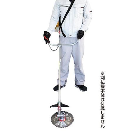 ニシガキ 刈払機用アタッチメント 曲太郎 可変角度60度 チップソー1枚
