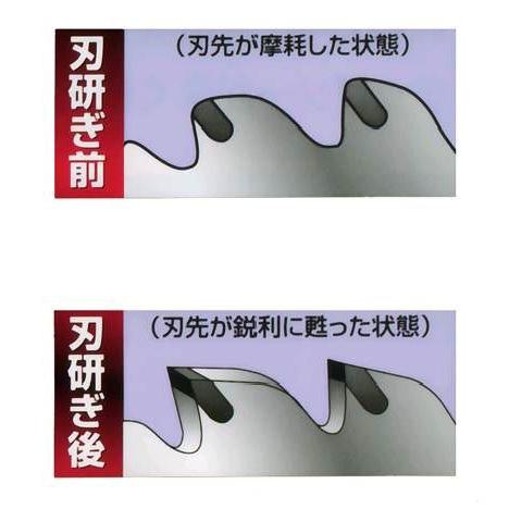 ニシガキ 草刈用チップソー研磨機 刃研ぎ名人チップソー N-822