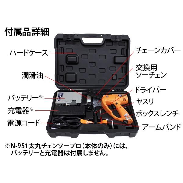 ニシガキ工業 在庫あり ニシガキ 充電式チェンソー 太丸チェンソープロ 