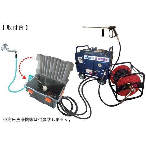 【未使用】高圧洗浄機　フロート弁　SF-5　5mホース付 精和産業 代引き不可 精和産業 水桶フロート (フロート弁 SF-5 5mホース付+水桶