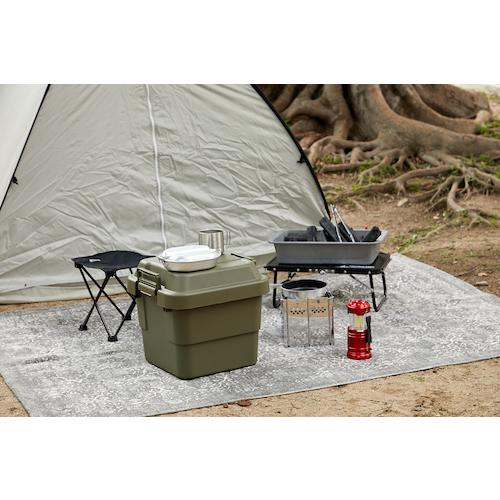 代引き不可  TRUSCO トラスコ  道具箱　トランクカーゴ　30L　黒［BLKC-30］/グレー［GYC-30］/オリーブ［ODC-30］｜handskotera｜06