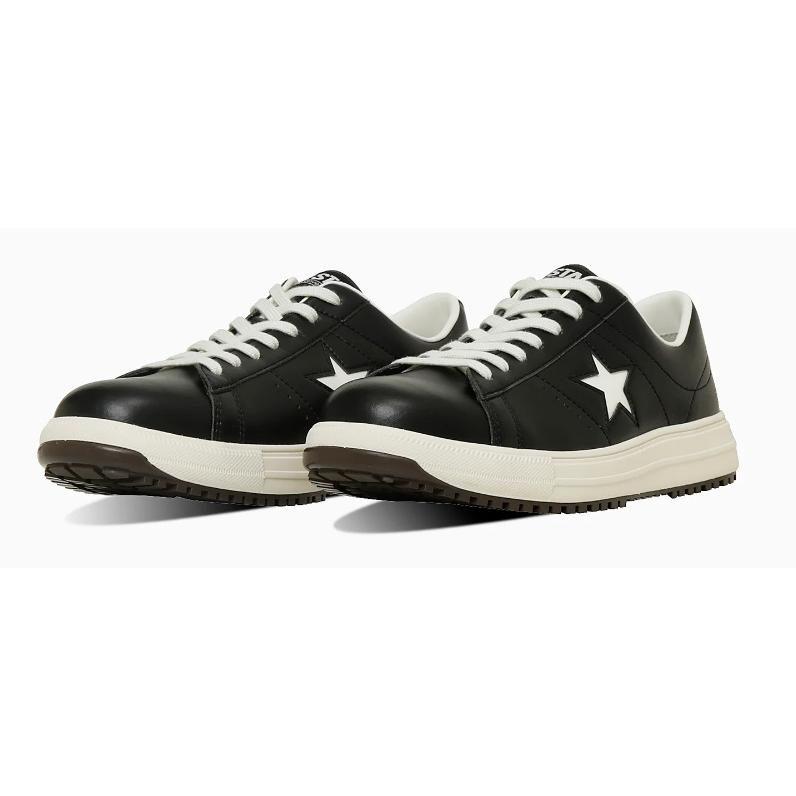 ［ほぼ新品］安全靴ALL★STAR ブラック/ホワイト スニーカー 在庫限定販売 コンバース CONVERSE ワンスター ONE STAR 安全靴 PS