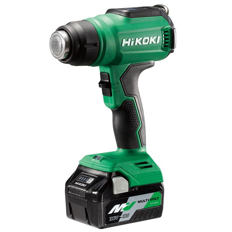 未使用品HIKOKI 充電式ヒートガンRH18DA(NNP)システムケース付き HiKOKI（ハイコーキ） 工機ホールディングス 18V コードレスヒートガン