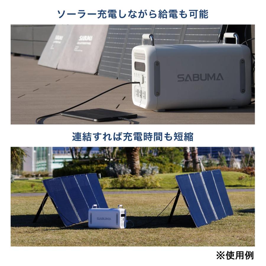 ソーラーパネル SABUNA SSP-200 未使用品 SABUNAポータブル電源専用
