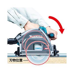 makita マキタ  40Vmax/165mm充電式プランジマルノコ　SP001GZ [本体のみ] バッテリ・充電器・ワイヤレスユニット別売｜handskotera｜06