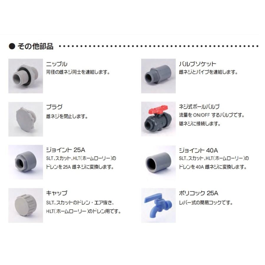 スイコー 純正部品 ローリータンクドレンバルブセット/40A [ジョイント