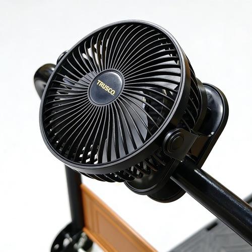 充電式ファン TRUSCO中山 TRUSCO 3WAY充電式クリップファン 12cm TCF