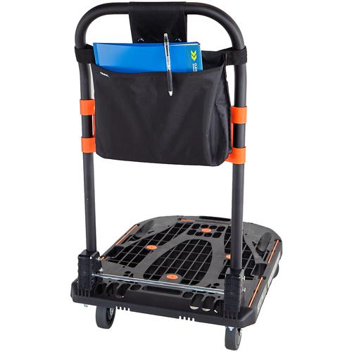 本日限定価格。トラスコ台車　ポケットバック　 TRUSCO中山 TRUSCO トラスコ 台車バック マチ付き ブラック TOPDBCBK