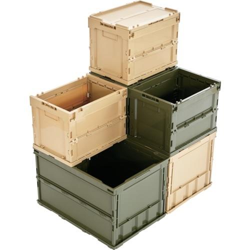 TRUSCO(トラスコ) α折りたたみコンテナ 7個 台車セット TRUSCO中山 代引き不可 TRUSCO トラスコ α折りたたみコンテナ 20L