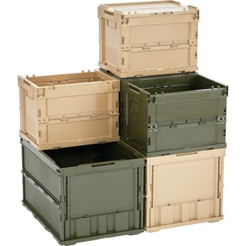 TRUSCO中山 代引き不可 TRUSCO トラスコ α折りたたみコンテナ 20L