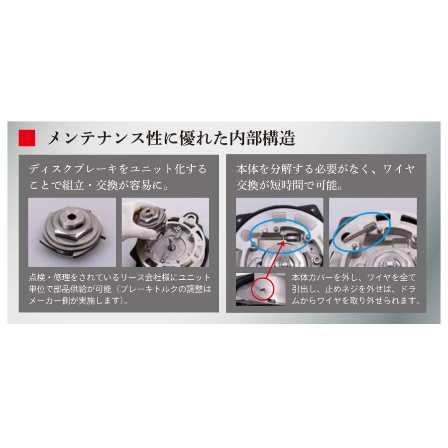受注生産 藤井電工 ツヨロン テトラブロック 15m TRB-15 ワイヤロープ 