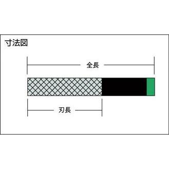 TRUSCOトラスコ　組ヤスリ　12本組　中目　TST012-02　全長170mm　TST012-02｜handskotera｜02