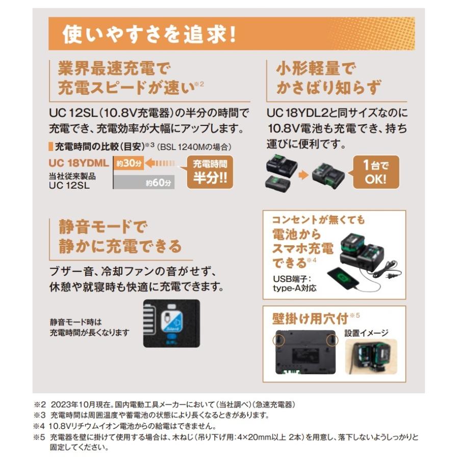 充電器 説明書2 HiKOKI（ハイコーキ） 工機ホールディングス 2ポート急速充電器 14.4