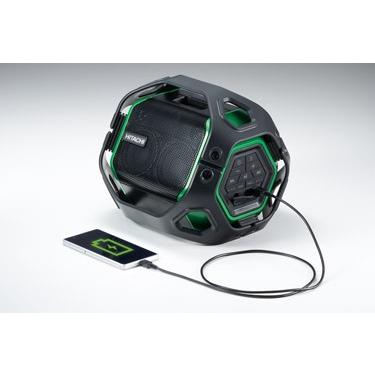 HiKOKI 工機ホールディングス 14.4V/18V コードレススピーカ US18DA(NN)本体のみ （蓄電池・充電器別売）の画像