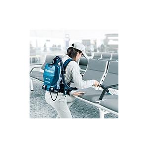 makita マキタ  18+18⇒36V充電式背負クリーナ　VC261DZ　本体のみ　粉じん専用(バッテリ・充電器別売)｜handskotera｜05