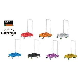TRUSCO中山 TRUSCOトラスコ 小型樹脂製台車 weego（ウィーゴ）用荷崩れ 