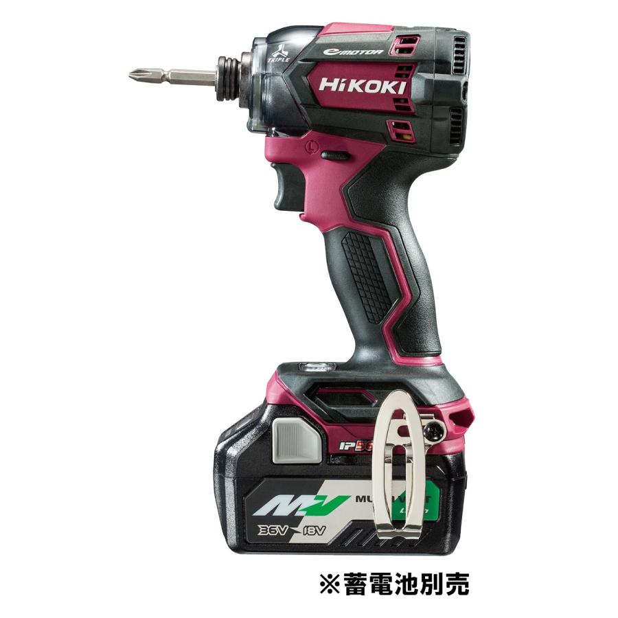 HiKOKI 工機 コードレスインパクトドライバ 18V WH18DC(NN) 本体のみ  