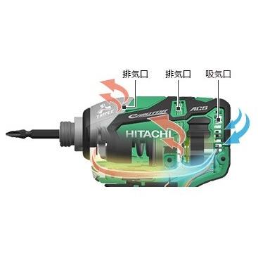 HiKOKI 工機 18Vコードレスインパクトドライバ WH18DDL2(NN)(R 