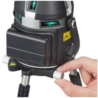 代引き不可  Tajima タジマ  ブルーグリーンレーザー墨出し器 ZERO BLUEリチウムーKJC   ZEROBL-KJC（矩十字・横全周）※受光器・三脚別売 | Tajima | 03