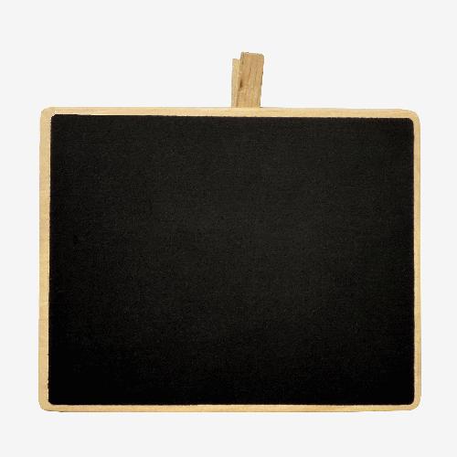 クリップ付きミニ黒板 大 （約）12cm×15cm　（1680587）　 送料別 通常配送｜handsman