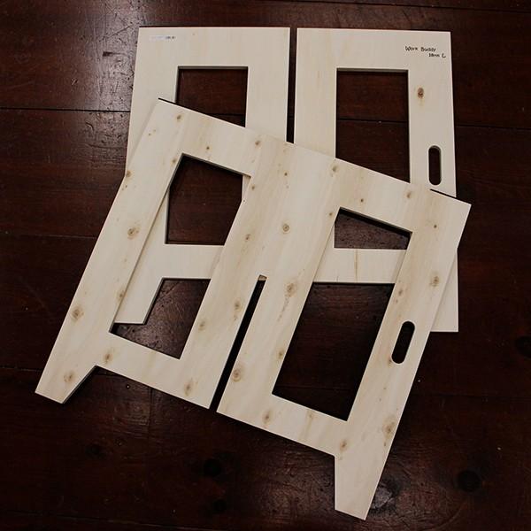 Work Buddy ワークバディー 18mm×760mm×800mm L 作業台脚 脚2枚1セット 送料別見積 大型・割れ物 |  | 02