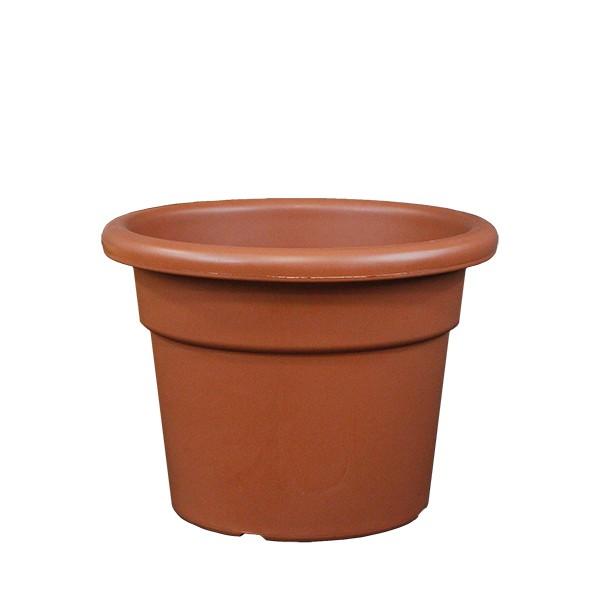イタリア直輸入 プラスチック植木鉢 丸型 シリンドロ Cilindro 径30cm