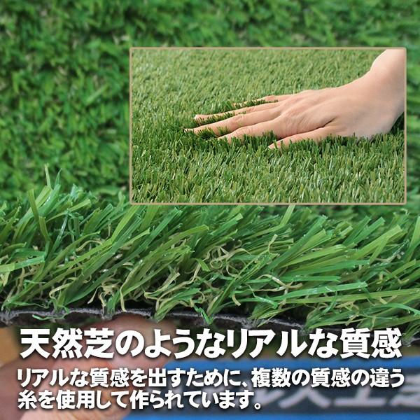 リアル人工芝 30mm 1m×10m 取寄せ商品 送料別見積 大型・割れ物