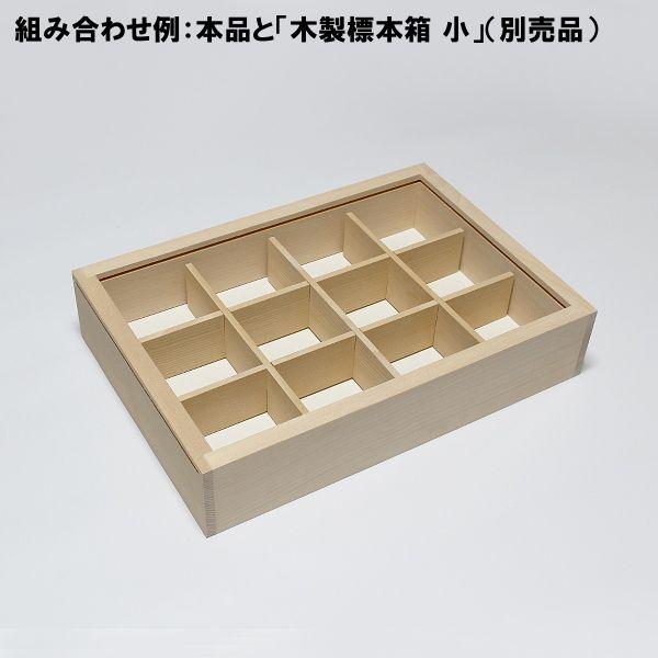 在庫限り】木製標本箱小用の仕切り 12マス （登録名：オリジナル標本  