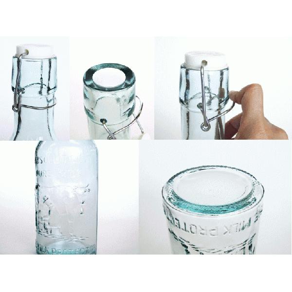 ガラス製ボトル ガラスボトル(500ml) 2本セット - RIKEI-ZAKKA～理系雑貨のある暮らし