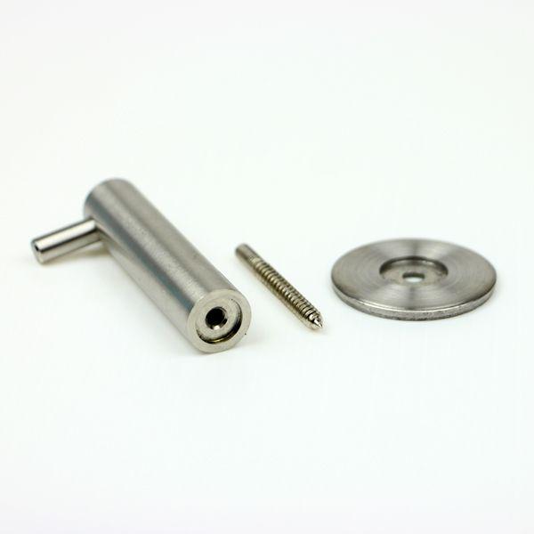 金属製壁用フック ビス止め式 1825/N1 奥行：約62mm （5901022） 送料