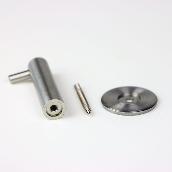 金属製壁用フック ビス止め式 1658/N1 奥行：約42mm （5901030） 送料