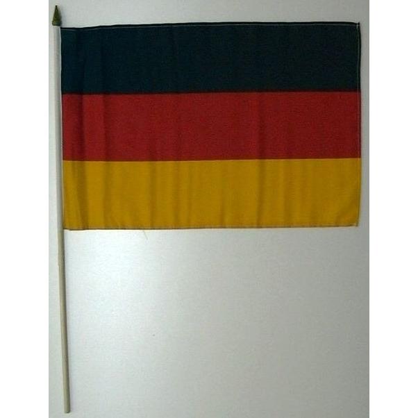 国旗 ドイツ 棒付き小サイズ 旗 ３０cm ４５cm 棒の長さ ６０cm 送料別 通常配送 ハンズマン 通販 Yahoo ショッピング