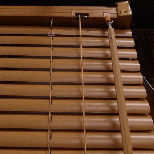 PVCブラインド 木目 88×180cm ナチュラル （6938680） 送料