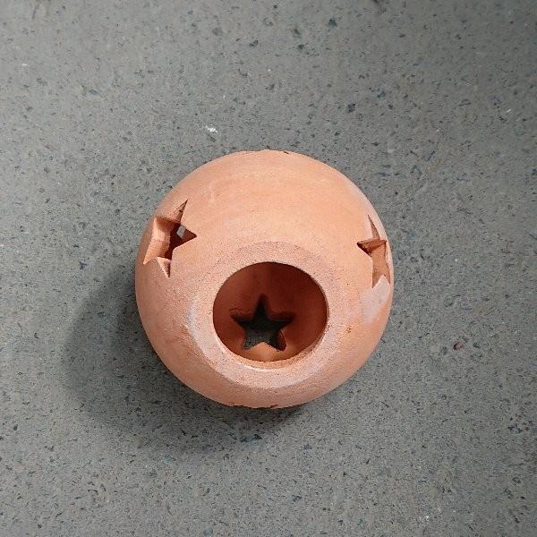 素焼きオーナメント スターボール 15 約15cm （7094531） 送料別 通常