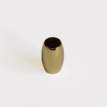 楕円 ツマミ ゴールド（鏡面仕上） 高さ:約26mm 93216ZN5 家具 取っ手