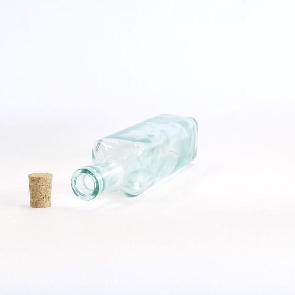 ガラス瓶 ガラスボトル / エコガラスボトル コルク栓 400cc PLAYFULL