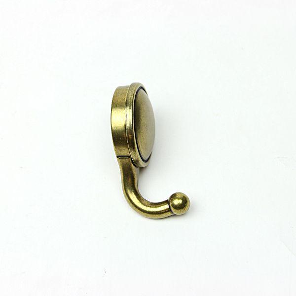 金属製壁用フック ゴールド ビス止め式 1322ZN10 奥行：約32mm