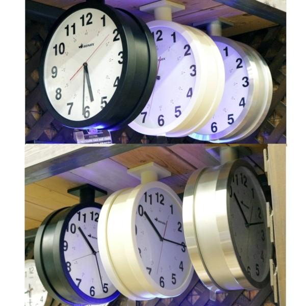 ダルトン ダブルフェイス ウォールクロック S429bk ブラック 両面壁掛け時計 ハンズマン 通販 Yahoo ショッピング