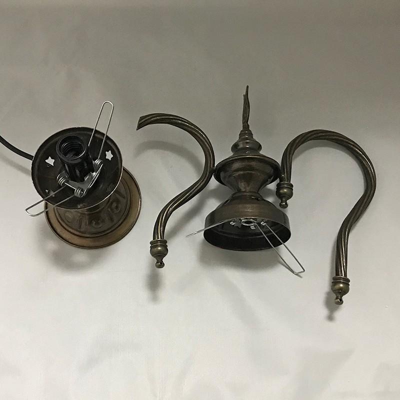 水差し型アラジンランプ トルコ製 Sサイズ 《ガラス玉：W11cm