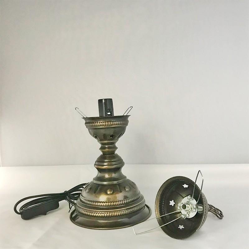テーブルランプ トルコ製 Sサイズ 《ガラス玉：W11cm H8cm》 トルコ 
