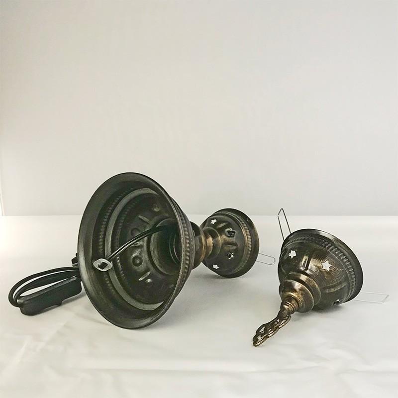 トルコランプ ラウンドタイプ Sサイズ【送料無料】〈b1_ro_0002〉 トルコ モザイク ランプ 【スタンドNEW】(Mサイズ) SLTN-038