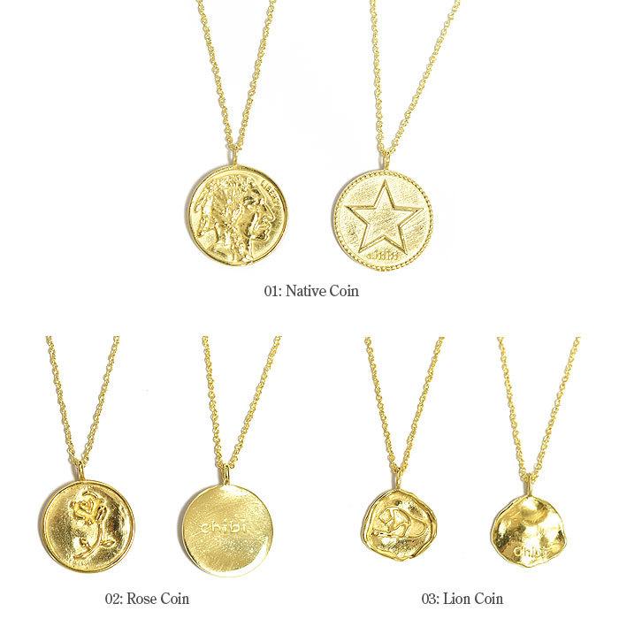 ≪chibi jewels≫ネックレス ターコイズ 14金仕上げ Chibi Jewels chibi jewels チビジュエルズ 選べるコイン 6WAY