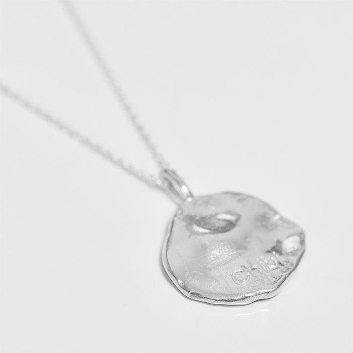 chibi jewels チビジュエルズ エジプト ヒエログリフ ライオン モチーフ コインネックレス ネックレス コイン Hieroglyph Lion Coin Necklace Silver_2