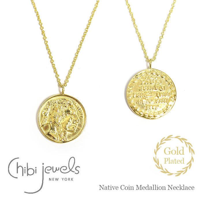Necklace chibi jewels / コインネックレス(40cm) Chibi Jewels 別注セイロンサークルコインネックレス スピック スパン Spick and Span