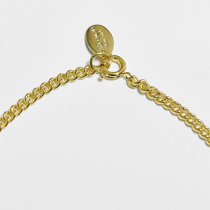 chibi jewels チビジュエルズ プレート 長方形 レクタングル ネックレス ドッグタグ DOG TAG ゴールド 14金仕上げ Identification Tag Necklace Gold Platedの画像